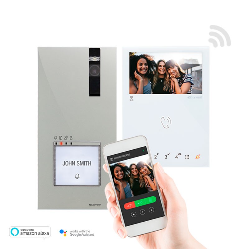 Video portero FERMAX Veo XL conectado a wifi para 6 viviendas
