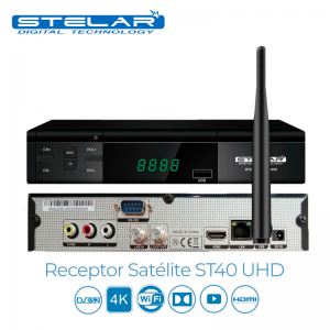IRIS 2300 HD Receptor Digital Satélite H265/HEVC 