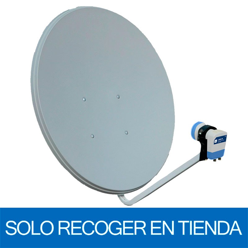 Antena Parabólica Offset 60 cm Soporte Estándar + LNB